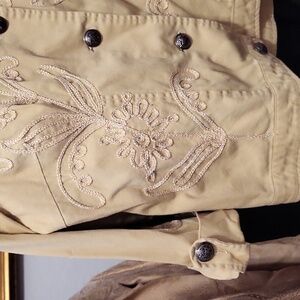 Lauren Michelle Light Beige Cotton Blouse